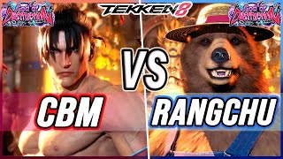 T8 🔥 CherryBerryMango (Jin) vs Rangchu (Kuma) 🔥 Tekken 8