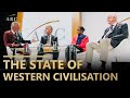 Panel what is the west  jordan peterson ayaan hirsi ali john anderson os guinness