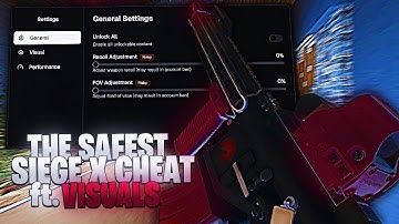 Using THE SAFEST SIEGE X CHEAT in CHAMP #1 | R6 Cheats | visuals.gg | Rainbow Six Siege