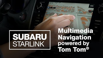Subaru TomTom Navigation System (2018 Updated)