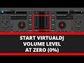 Virtual DJ Tips Update Start VirtualDJ With Default Volume Level Zero 0