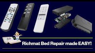 How to Repair a Richmat Adjustable Bed.  Richmat Bed Parts Upgrade.