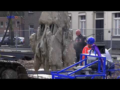 Bouwwerkzaamheden bij Bartholomeus in Asten
