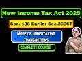 ₹2 Lakh Cash Transaction? Income Tax Penalty Alert! | Section 186 Explained 😱
