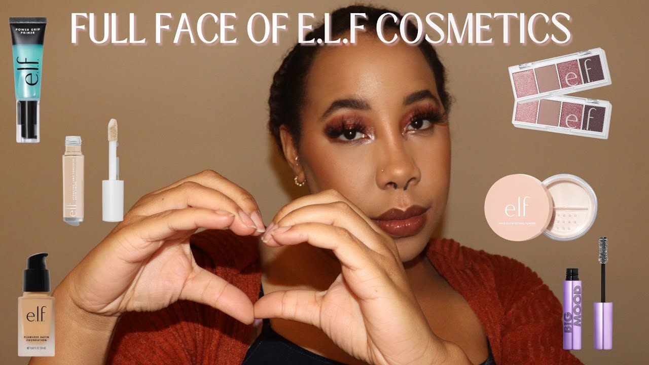 Full Face of elf cosmetics YouTube