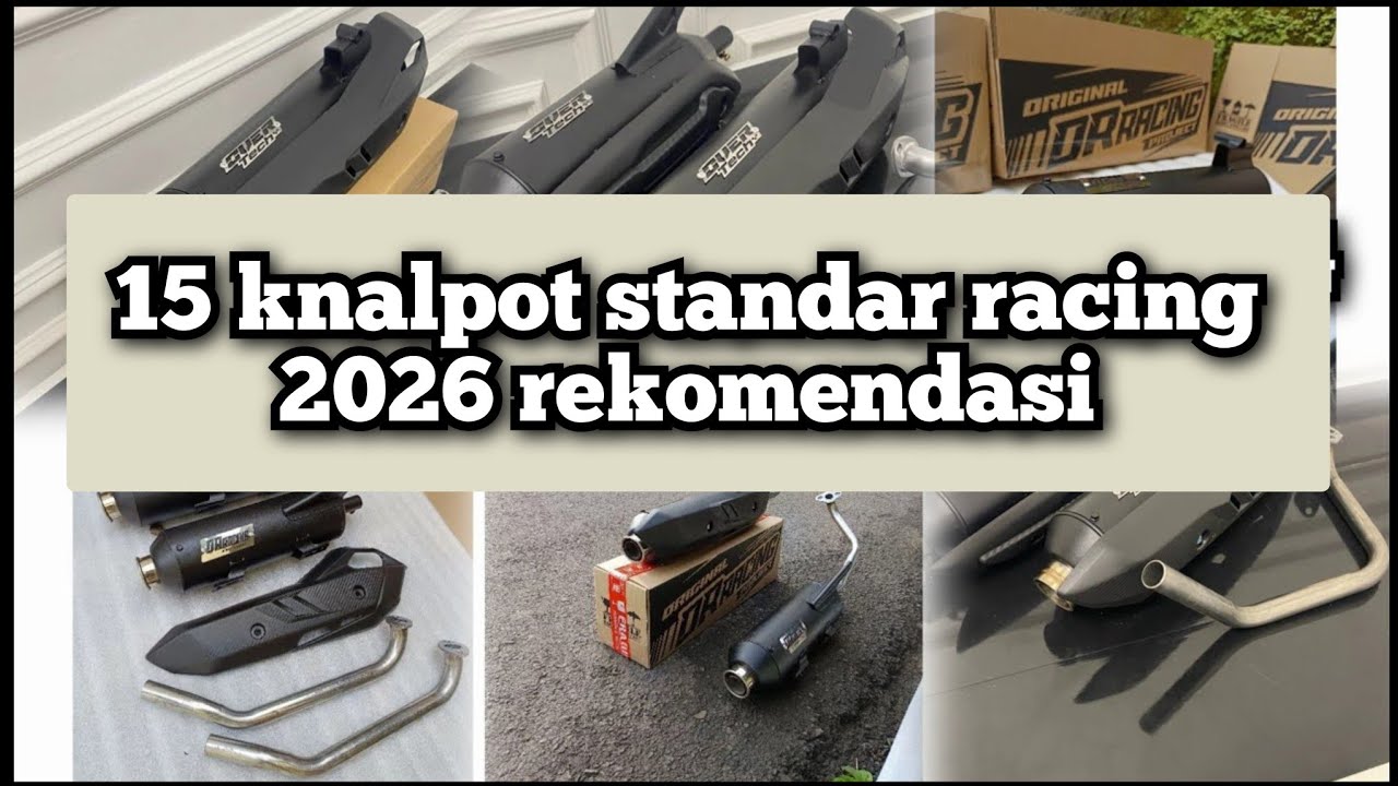 Rekomendasi Knalpot Standar Racing Murah 2026