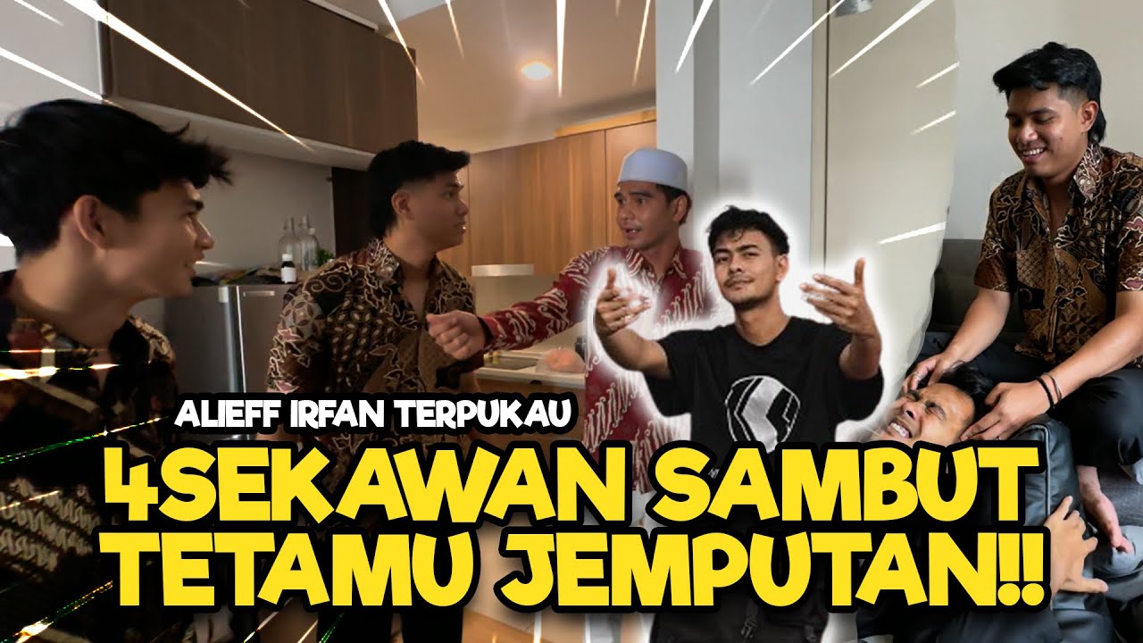 ALIEFF IRFAN TERJUMPA BARANG PELIK DALAM TANDAS 4SEKAWAN??? SAMBUT TETAMU PALING RARE DI ABAD INI!!!