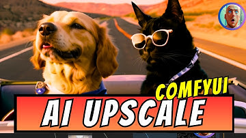 ComfyUI - Refine and upscale your AI videos  - Vid2Vid with AnimateDiff #animatediff #comfyui