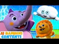 Pioggia pioggia vai via - Rain Rain Go Away | Canzoni Per Bambini | Ai Bambini Contenti