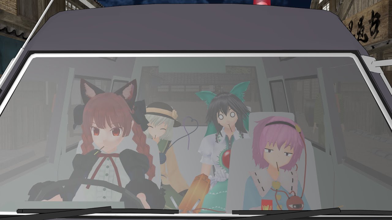 東方MMD紙芝居【コメイジけーさつ24時】