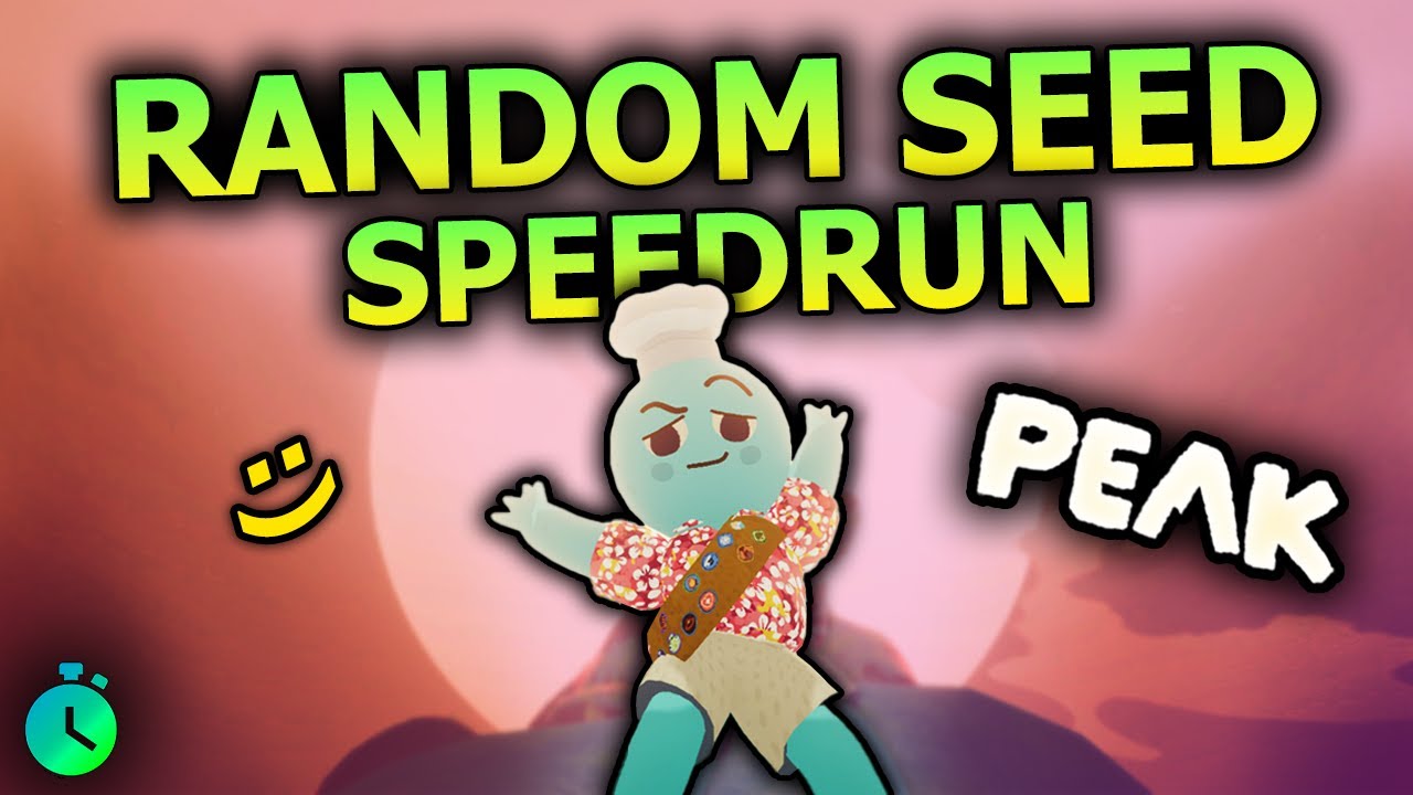 PEAK Speedrun but on a RANDOM seed - YouTube