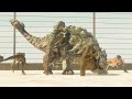 ATROCIRAPTOR SQUAD vs EVERY CARNIVORE & HERBIVORE BATTLE ROYAL IN SANTAEGIDIUS ISLAND - JWE2