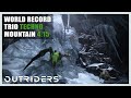 Outriders | World Record Trio | Techno | Mountain Outpost | Speedrun - 4:15 | 1440P 60FPS