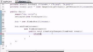 Java Programming Tutorial   69   Drop Down List Program