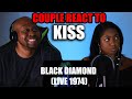 Couple react To Kiss - Black Diamond (Live 1974)