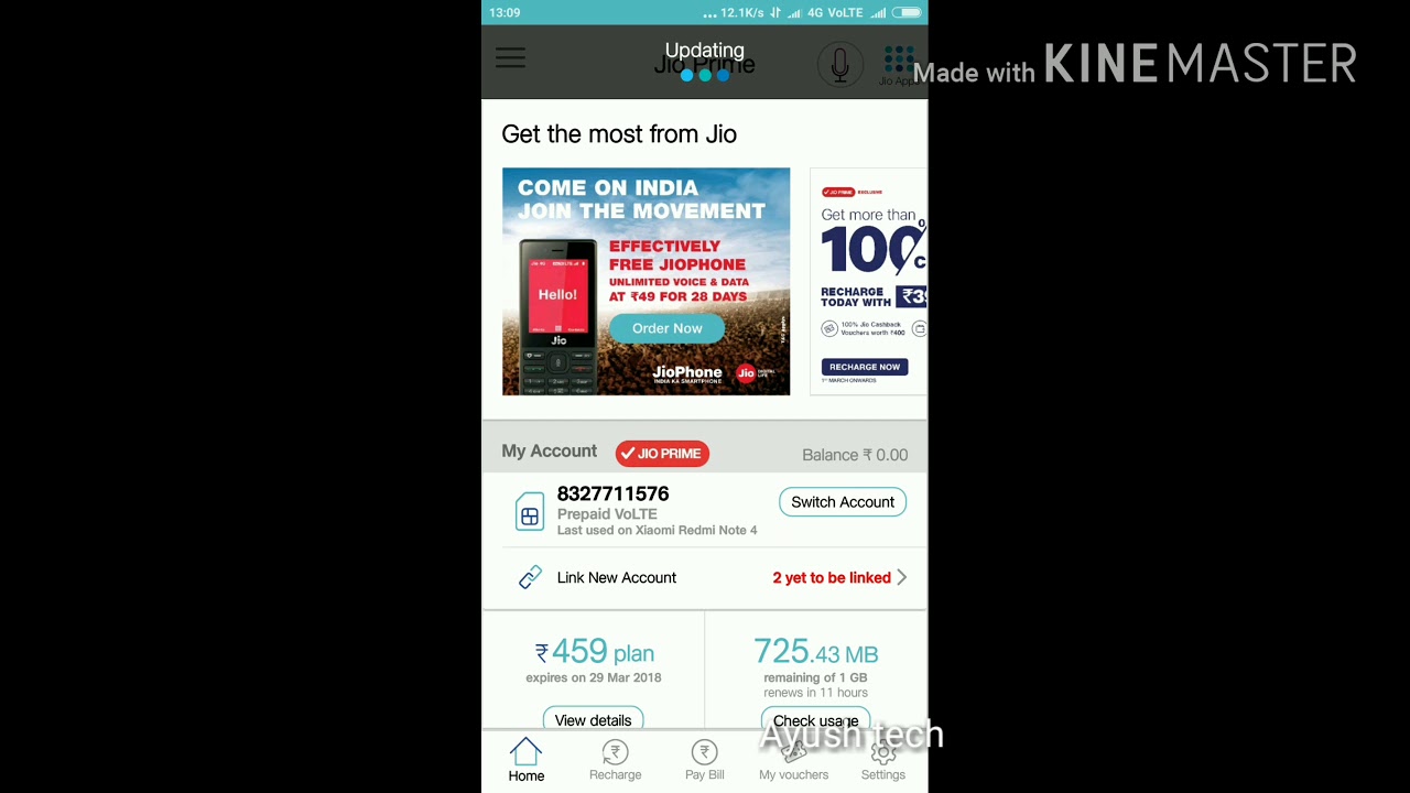 How to change jio sim alternative mobile number through my jio