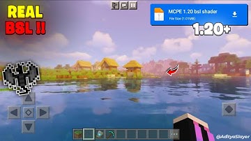 Real Bsl Shader for Minecraft Pocket Edition - 1.20 | Render Dragon - Working Bsl