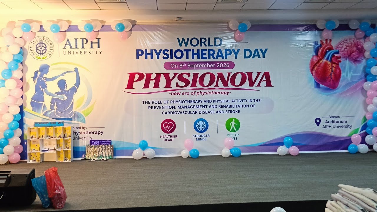 PHYSIONOVA | World Physiotherapy Day 2026 | AIPH UNIVERSITY JATANI, BBSR | Session 1