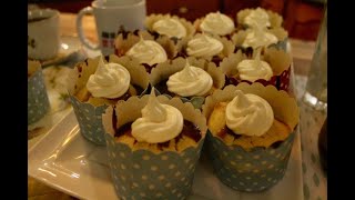Caramel Cakes - Delicious Dessert - Bonitas Kitchen
Welcome to Bonitas Kitchen! Today we will be making CARAMEL CAKES, my childhood favourite treat. Only a few simple ingredients to make yours today!!
See Recipe Below!!
⭐️ SHOP BONITAS KITCHEN ⭐️
Support our channel by purchasing these products through Bonitas special links below! We earn a small commission at no extra cost to you, which helps us continue bringing you delicious recipes and videos. Thank you! 😊
🔗 https://www.amazon.ca/shop/bonitaskitchen
To view & download the full recipe, please view it here on our website:
https://www.bonitaskitchen.com
Our cookbooks link: https://www.bonitaskitchen.com/cookbook
Our email link: bonitakitchen@gmail.com
Recipe:
2 cups sifted flour ½ cup sugar
2 large eggs 2 tsp baking powder
½ tsp sea salt 1 tsp Almond extract
¾ cup butter or margarine 1 cup evaporated milk, milk or cream of choice
Method for cakes:
Preheat oven to 400°f; bake time 20 to 25 minutes; prep time; 15 minutes; makes 12 cupcakes
In a large bowl, mix together butter, sugar, almond extract until creamed, continue mixing together until batter is fluffy.
Add two eggs to a small bowl, then add to one cup evaporated milk, mix together.
Sift together flour, sea salt, and baking powder fold into wet mixture until fluffy.
Grease your muffin pans or put liners in them, scoop equal amounts of batter in each one until batter is all used.
Place in 400°f oven, bake for 20 to 25 minutes or until toothpick clean, depending on your oven..
After baked place on a rack to cool, cover with cloth for 5 minutes.
Then cut a hold in the middle of each muffin about the size of a quarter coin. Then pour room temperature caramel sauce into hole. Top with a teaspoon of icing or sift confectioners sugar over all cakes. Optional!!
Caramel Sauce:
Recipe:
2 tbsp butter or margarine 1 cup dark brown sugar
¼ cup evaporate milk or milk of choice. 1 tsp vanilla
Method for caramel sauce:
In a saucepan, melt butter; add sugar when melted add vanilla whisking to blend well.
Cook over low heat, stirring constantly, until mixture thickens. (Do not allow to simmer, or it
may curdle.) Remove from heat, Then whisk in milk.
Whisk before serving, the sauce should be soft, creamy, and smooth.
Pour caramel sauce into the hole in the cake after they cool.
Bonita’s Tips:
Whats so wonderful about this homemade caramel sauce you can bottle them
while they are hot in small mason jars and give as gifts with a tasty homemade
blueberry pudding recipe tied it to the bottle.
Ingredients for cream cheese frosting:
1 - 250g Pack cream cheese 2 Cups confectioners sugar ( ICING )
½ Cup butter or margarine 1 Tsp almond extract
METHOD FOR ICING:
In a bowl add cream cheese and butter, beat well until combined. Add almond
extract, powdered sugar mix well. Then start to icing your cool cakes. Caramel Cakes - Delicious Dessert - Bonitas Kitchen
