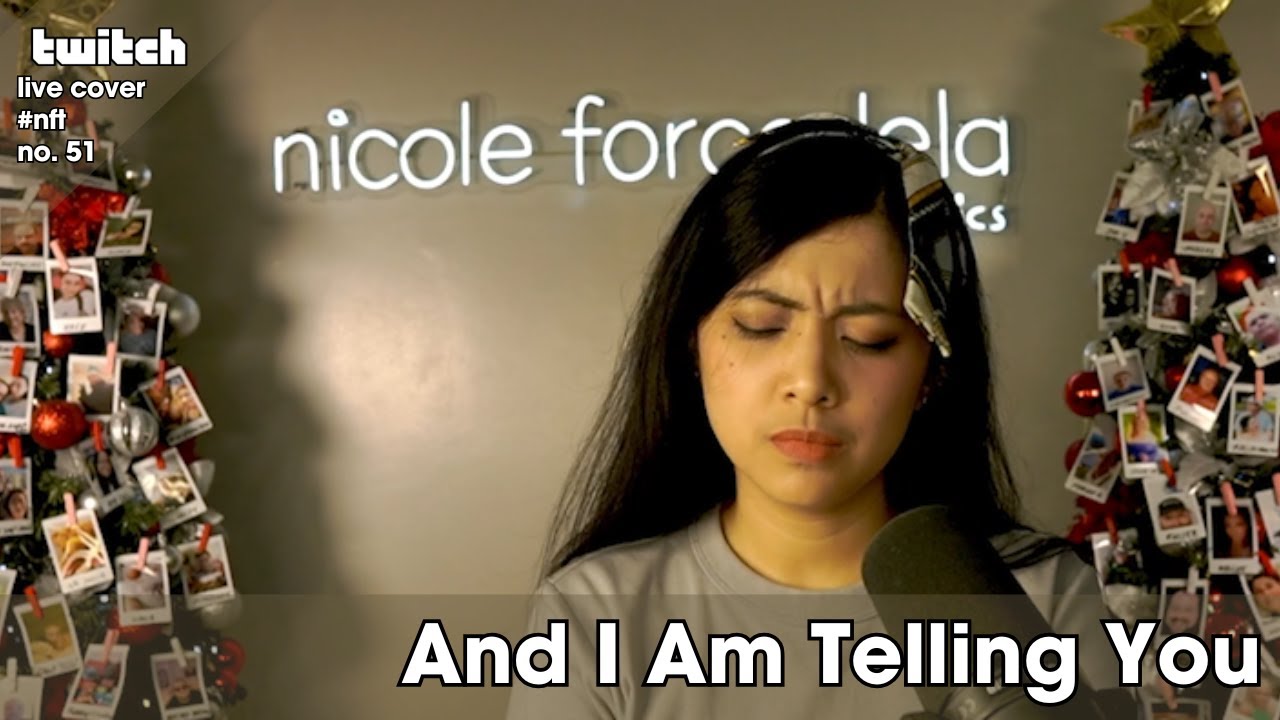And I Am Telling You - Jennifer Holliday | Nicole Forcadela Live Cover | 