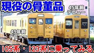 【105系】生きる骨董品電車に乗ってみた【ゆっくり鉄旅実況】