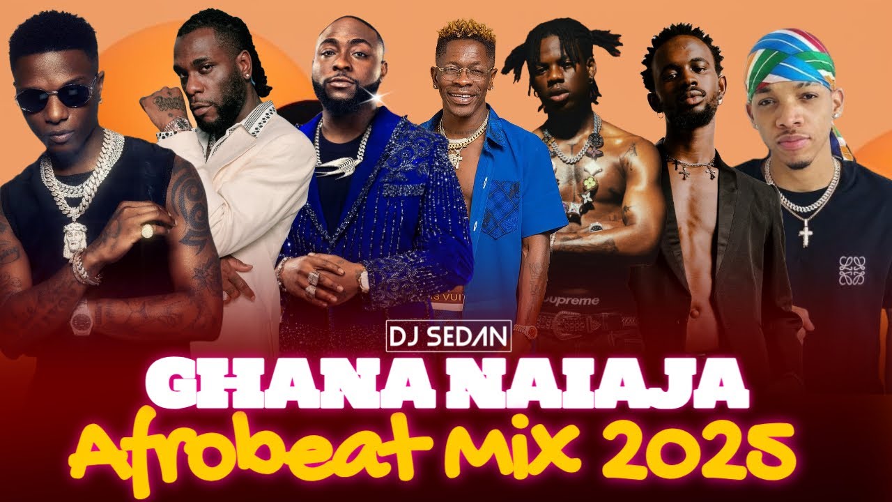 Ghana Naija Afrobeat Mix 2025 | DJ Sedan ft.Wizkid, King Promise, Rema, Burna Boy,Shatta Wale, Tekno