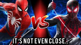 Why Peter Parker VS Miles Morales Is Not Even Close