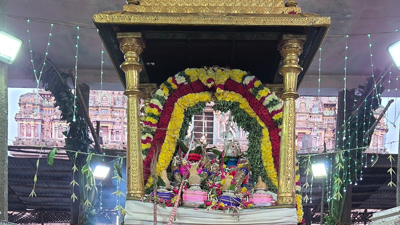 பிரசாதம் பக்தர்களுக்கு 1.3.26 வழங்கப்பட்டது | மஹாபிஷேகம்  மூலவர் | ஸ்ரீ நடராஜர் அம்மன் |