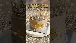 ✨ Glitter Cake | Elegant & Eye-Catching Cake Design ✨ | Homemade Cake | Singapore | Online Classes
