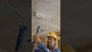 He Forgot to Look Up… 😂🎨 | Construction Fail #Shorts