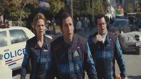 (REQUEST) Pixels (2015) Washington DC Attack Scene Sparta Remix Extended