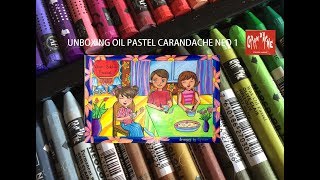 UNBOXING CARANDACHE dan menggambar keluarga sedang menikmati onde onde ( tang yuen )