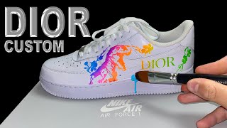 CUSTOM Dior AF1's (FULL TUTORIAL)