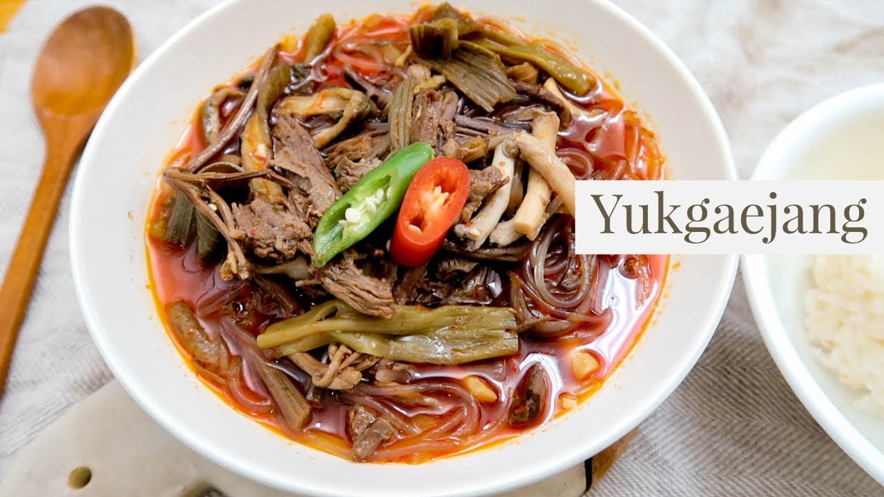 How to make Yukgaejang! - YouTube