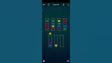 Ball sort puzzle level 22