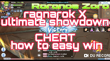 ragnarok X  ultimate showdown CHEAT how to easy win