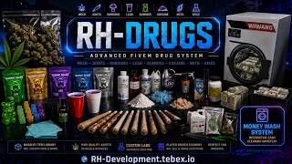 FiveM Drug SELLING Creator Script (ESX & QBCORE, QBOX, TMC) Money Wash, Corner Selling, PLANT GROWTH