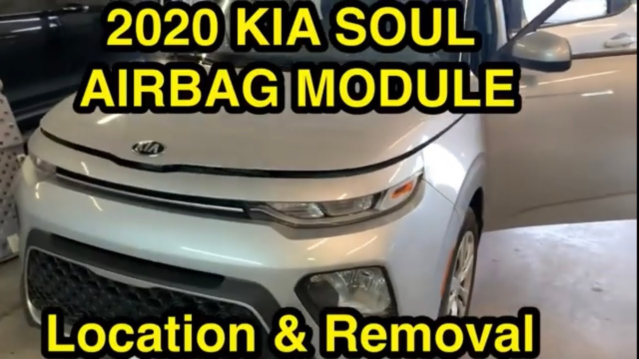 20202023 KIA Soul airbag module location and removal YouTube