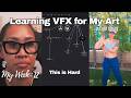 Nunchucks and rotoscoping is not easy | Starting new VFX class | Week 12