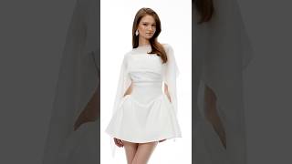 Sarah White 🤍 #missrosier #fashion #ootd #shotrs #dress #minidress