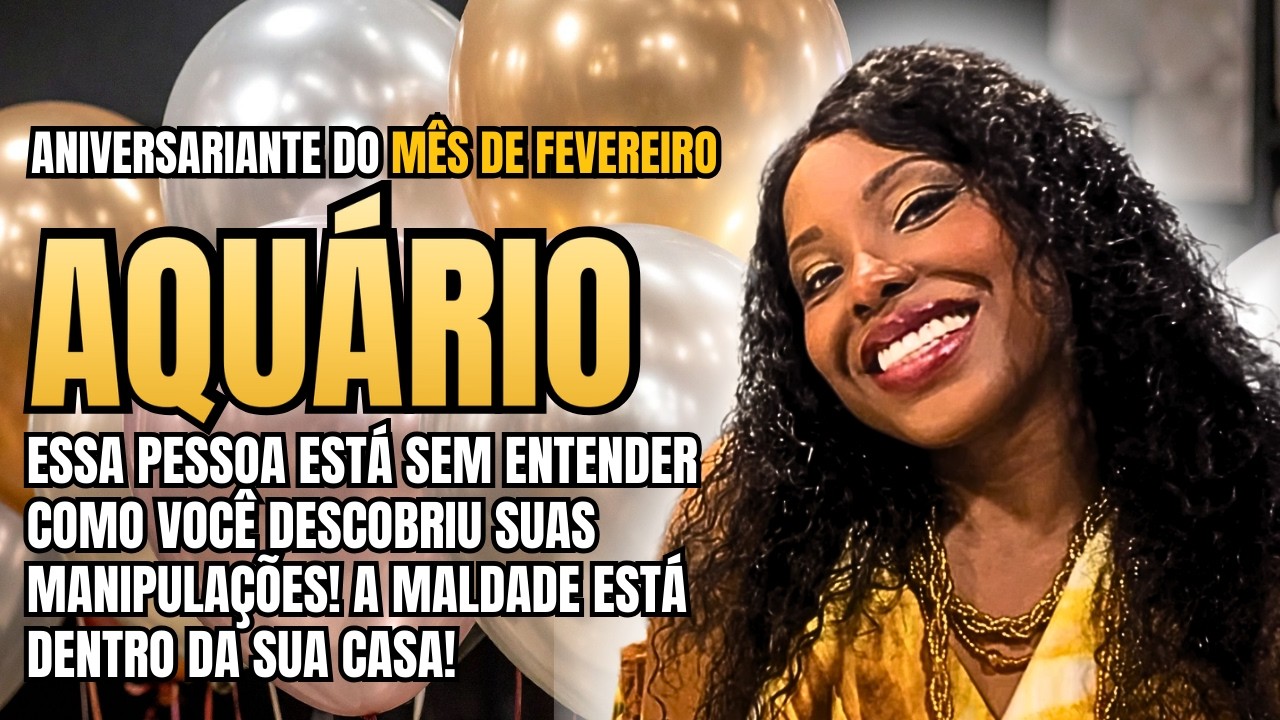 VÍDEO BÔNUS♒️AQUÁRIO FEVEREIRO😱ESSA PESSOA ESTÁ SEM ENTENDER COMO VOCÊ DESCOBRIU SUAS MANIPULAÇÕES!