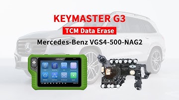 OBDSTAR G3 Virgin Benz FBS4 VGS4-500-NAG2 TCM with C4-08 Adapter in JTAG Mode- OBDII365