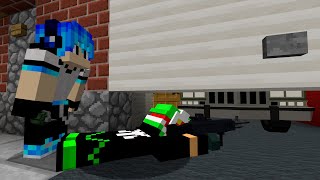 INVADIMOS UM ESCONDERIJO SECRETO NO MINECRAFT