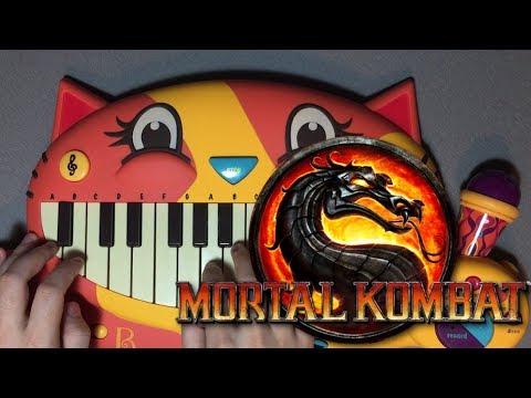 Mortal Kombat Theme But It S Played On A Cat Piano Youtube