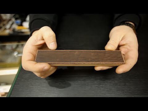 Бланк с кожей для финишной правки 170x30x10 мм Бланк с кожей для финишной правки 170x30x10 мм