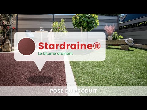 PRODUIT DANIEL MOQUET | Etapes de la pose du Stardraine®