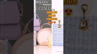 😍MIKANA SOFT HUE LEATHER BAG COLLECTION FOR WOMEN FASHION SLING BAG HANDBAG SHOULDER BAG FOR WOMEN😍