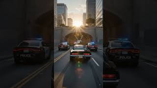 Police Chase Ends in Chaos 🚔#gta5 #gta #gtainspired