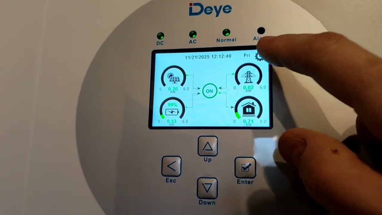 Режим для довгого Блекауту в інверторі Deye. Чому не вимикається Time of Use? 