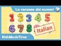 Number song 1-10 in Italian | La canzone dei numeri | Impara i numeri in italiano | KidsMusictime